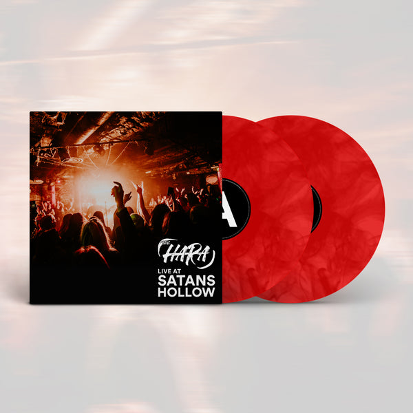 THE HARA - 'Live at Satan's Hollow' LP - Vinyl - 2x Limited Edition Red and Black Marble 12