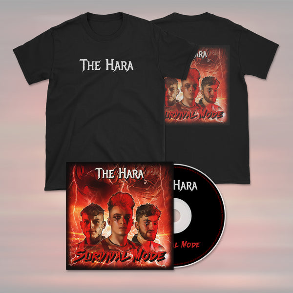 THE HARA - 'Survival Mode' - Webstore Exclusive T-Shirt + CD Bundle