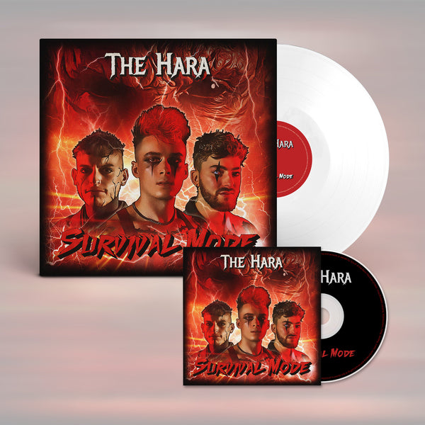 THE HARA - 'Survival Mode' - Bundle - White 12" Vinyl Disc + CD